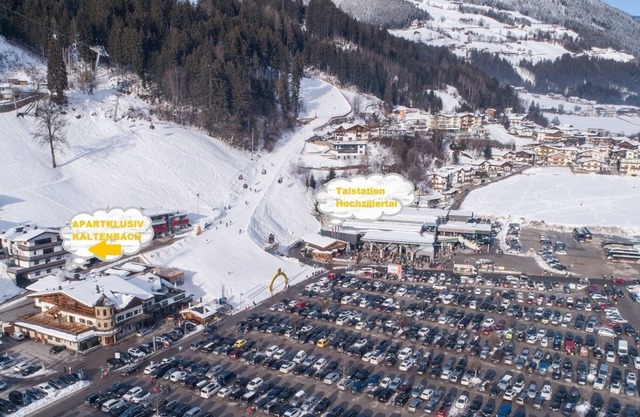 2 chambres, cuisine, salle de bain, à côté de la vallée et de la station inférieure