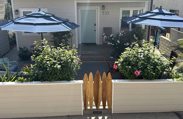1 BR Beach House avec parking à quelques pas de South Mission Beach