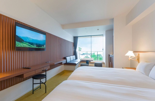 2 Double Beds RoomNopets allowed1offsite parking lot / Atami Shizuoka