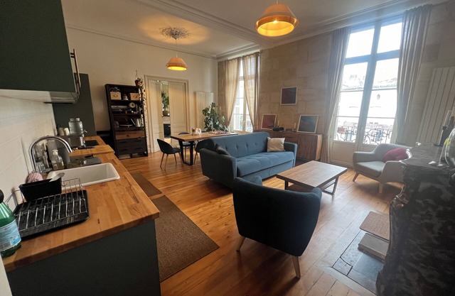 2 suites parentales dans appartement ancien rénové