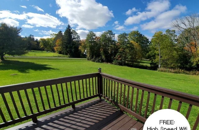 2 Mins. from Watkins Glen Racetrack & Central to FLX Wine Trail touring.