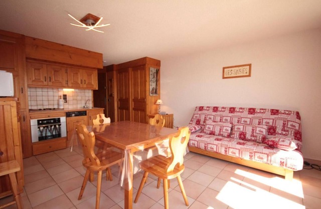 A 150m de las pistas de esquí, 1.o piso, vista pistas, balcón, local para esquís, 34m², Les Saisies