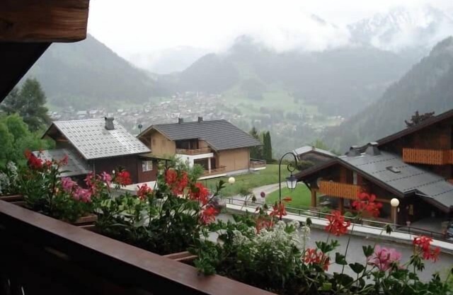 Rez-de-chaussée, terrasse, parking, télévision, 60m², Châtel