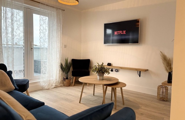 Moderne-Maison-Douche-Vue plage