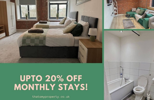 25% OFF | Cosy 2-Bed Apartment in Central Bradford