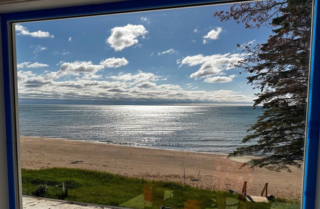 260 pieds de Sandy Lake Michigan Beachfront