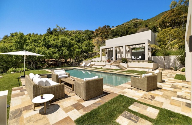 270-degree Ocean Views, 47’ heated pool, stunning contemporary coastal retreat.