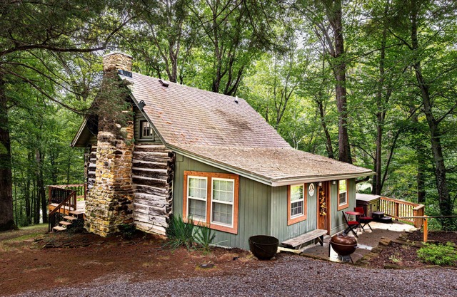 Hop, sauter et sauter Log Cabin