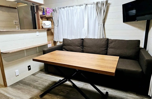 2F1 double bed 2 sofa bedssw2 Futonkitchen - Hanazono Stay 201 / Kyoto Kyōto