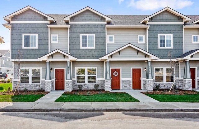 3 Adjacent Upscale Townhomes Near The Village!