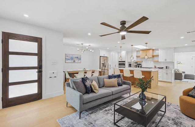 3-BD/3-BA Bungalow ft. Backyard w/ Deck & Firepit