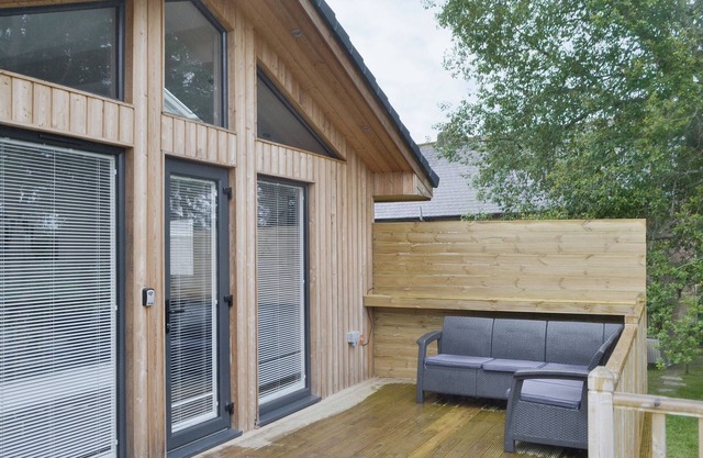 Escape to Little Fawn Lodge, a serene three-bedroom retreat in Otterburn, Northumberland.