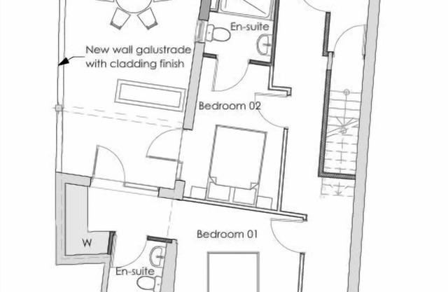 Appartement-Famille-Douche-Vue ville-Room 5
