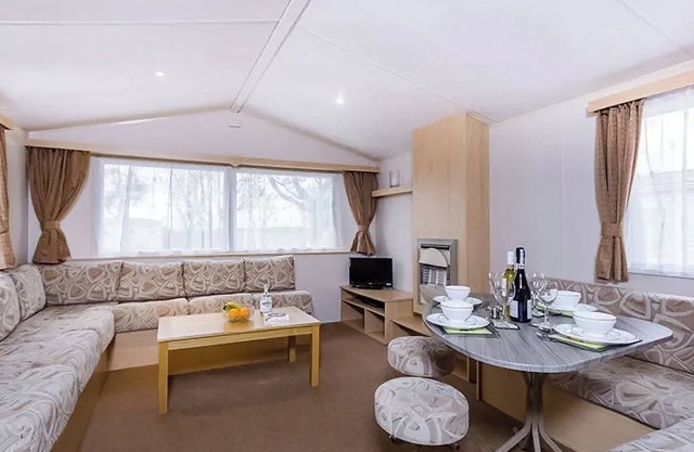 This practical and comfortable 12ft wide caravan is ideal for your family holiday.