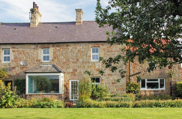 Escape to The Old Farmhouse in Belford, Northumberland, a three-bedroom retreat with coastal views.