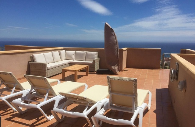 Penthouse avec vue sur la mer et un solarium à Mojacar !!!