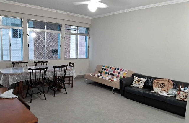 03 Bedrooms in Front of Itararé Beach / S.V