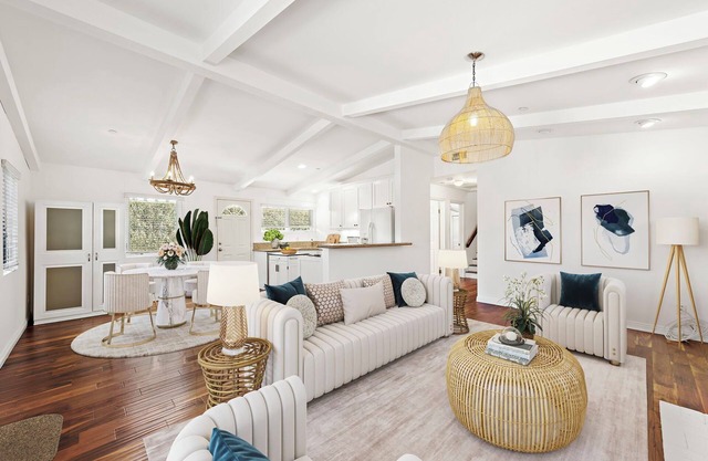3-bedroom beach cottage plus loft in the heart of Woods Cove, Laguna Beach