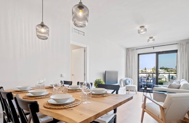 Appartement à Mijas Suite de 3 chambres avec piscine et parking