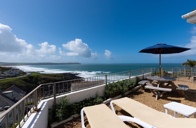 Maison de vacances de 3 chambres à Woolacombe avec vue sur la mer et distance de marche de la plage