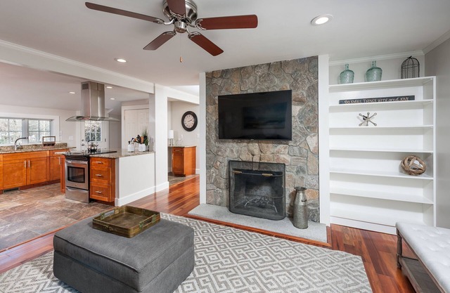 3 chambres, 2 salles de bains de style ranch vivant dans une grande ville