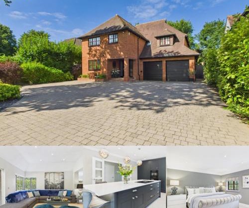 3 beds Luxury Family Home with Self-Check in & Direct Train to London