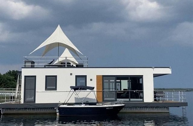 3. floating vacation home Möweninsel - Floating vacation homes Gräbendorfer See (Möwen)