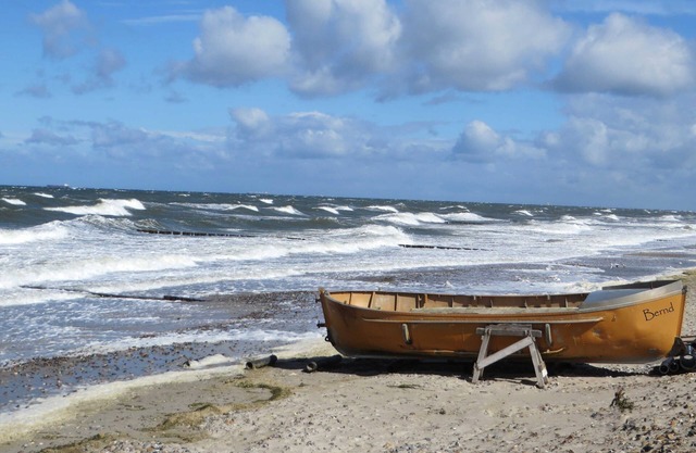 Appartement 3 pièces 4 pers. + 1 bébé jusqu'à 7 ans - excl. App. Groyne, cheminée, Wi-Fi, 250m de la plage, Waschm.
