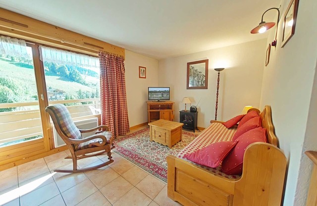 Appt 3 pièces, 6 couchages, proche commerces et pistes, parking inclus, animaux admis