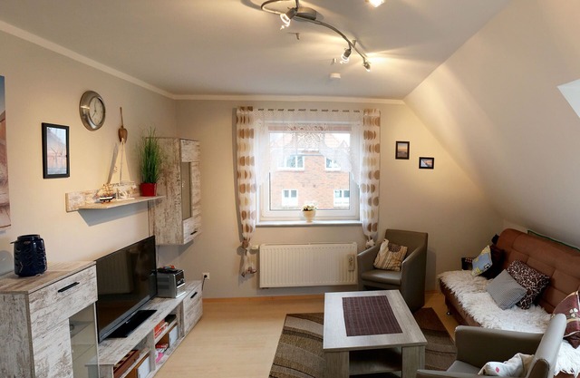 Appartement confort 3 pièces pour 4 personnes Linge de lit WiFi serviettes à Büsum