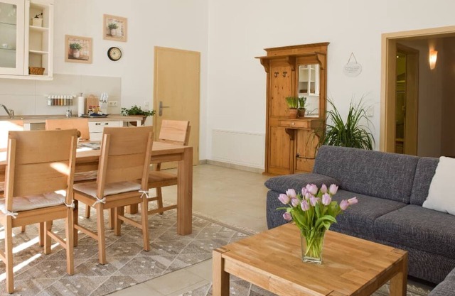 Appartement de 3 chambres avec petit-déjeuner et lit king size