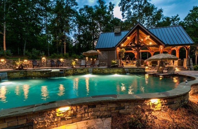 Nouvelle piscine, 9000 pieds carrés, Max Dock, Lakefront, Wifi, Vues, Théâtre, Pontoon