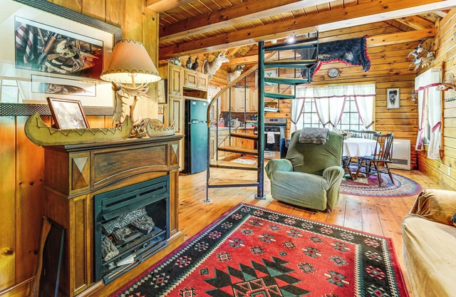 35 Mi to Acadia: Rustic Retreat in Orland!