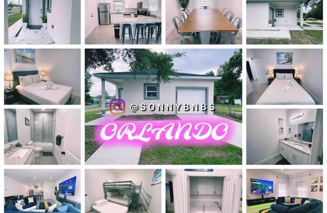 3BD/2BTH Home Near Downtown Orlando