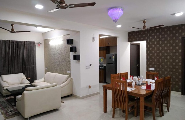 3Bhk Service Apartment with Kitchen Manyata tech Park Hebbal