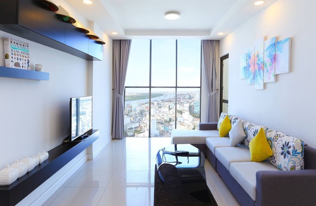 Penthouse 3BR ★ vue folle, piscine sur le toit gratuit, salle de gym
