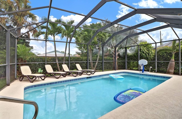 4 Bedroom, 2 Bath Home with Large Private Pool - Bike or Walk to the Beach!