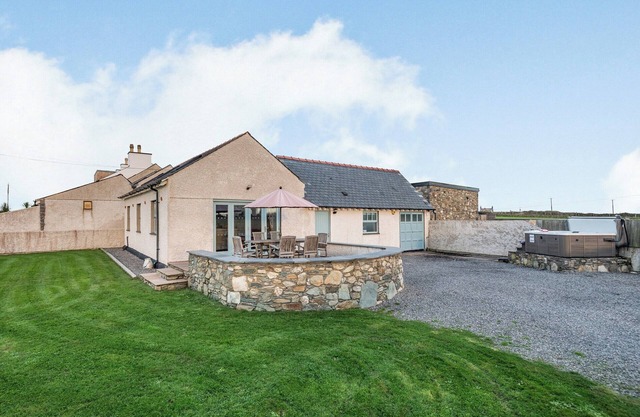Hébergement 4 chambres à Penrhos Feilw, près de la baie de Trearddur