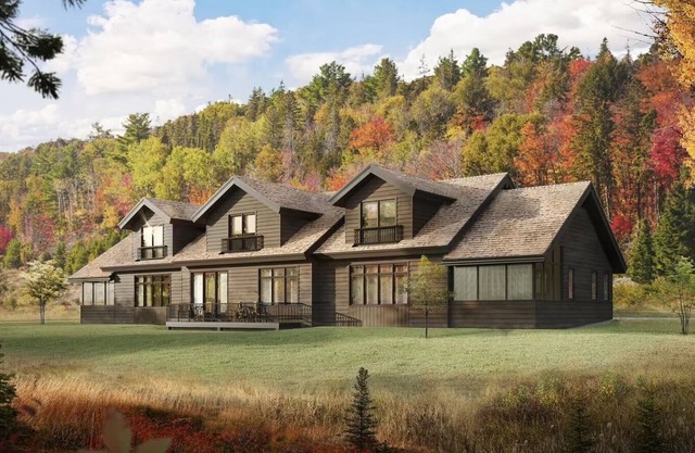 4-bedroom home at Trapp Family Lodge in Stowe, VT. Modern, spacious yet cozy.