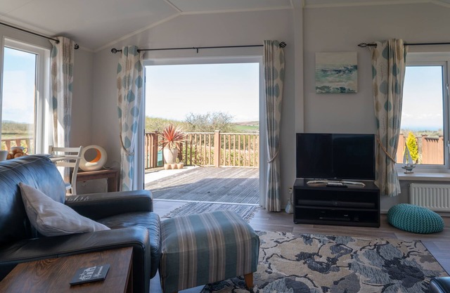 Cabine-Moderne-Salle de bain privée séparée-Vue sur Jardin