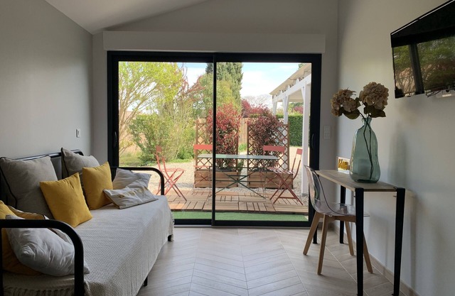 logement 40m2 avec piscine commune