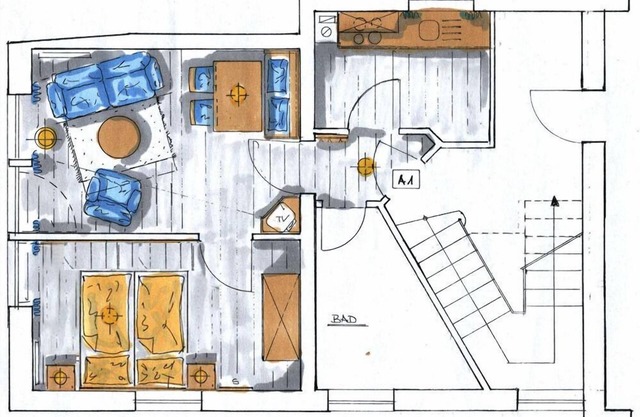 Appartement de 42 m² avec expérience de la ferme biologique avec petit-déjeuner possible