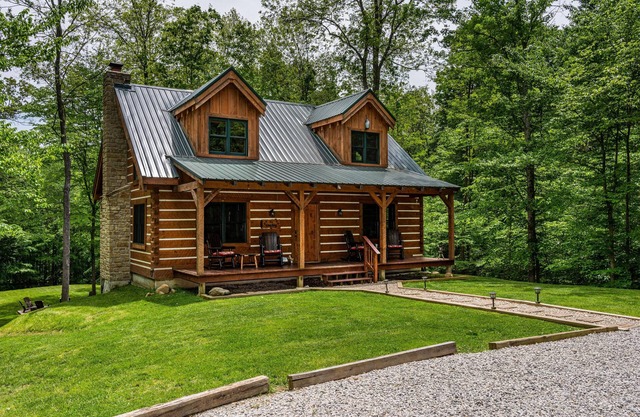 Cabane en rondins de vacances Cozy Dog