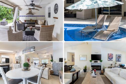 4BR House with Pool BBQ & Lake Views