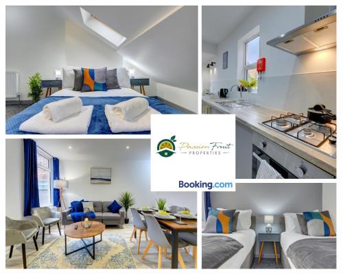 5 Bedroom - 5 Ensuite Bathrooms, Sleeps 10, Close to Coventry City Centre, with Free Wi-Fi, Spacious Kitchen, Free Parking and Garden - 56HRC