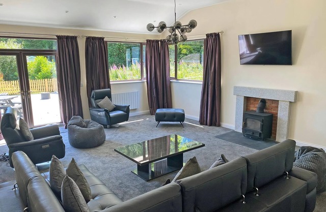 In a riverside setting, this villa makes the perfect choice for larger families or groups.