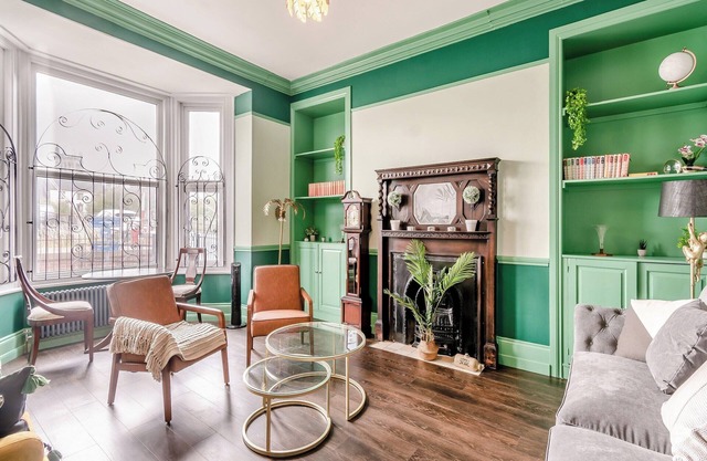 The interior design of this holiday home is wonderful.
