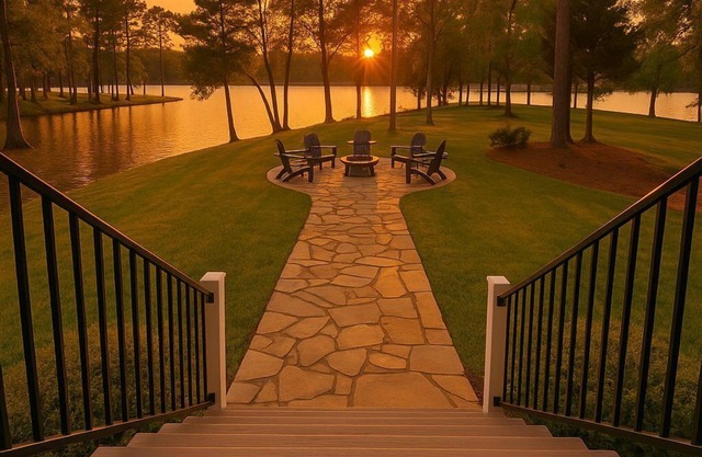 5 BR Lakefront Getaway + Fire Pit + Lake Views