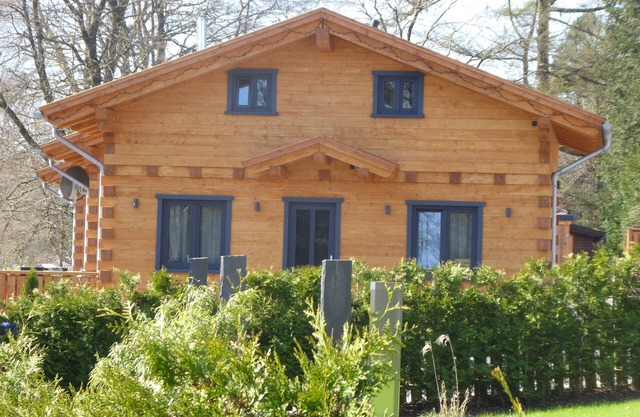 Chalet 5 étoiles en rondins avec sauna + cheminée dans les Alpes - style chalet, panorama "cabane"