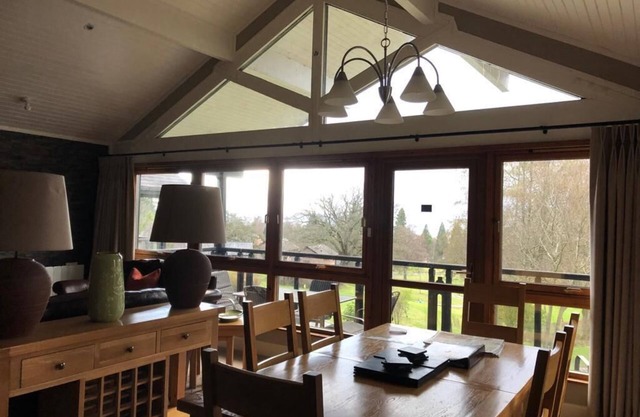Loch Lomond Lodge Hogmanay New Year Celebrations vue sur l'utilisation du lac du spa
